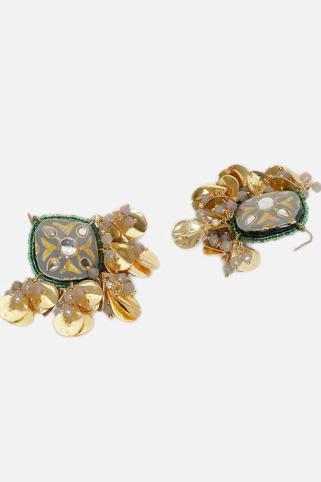 Multi-Color Alloy Earring