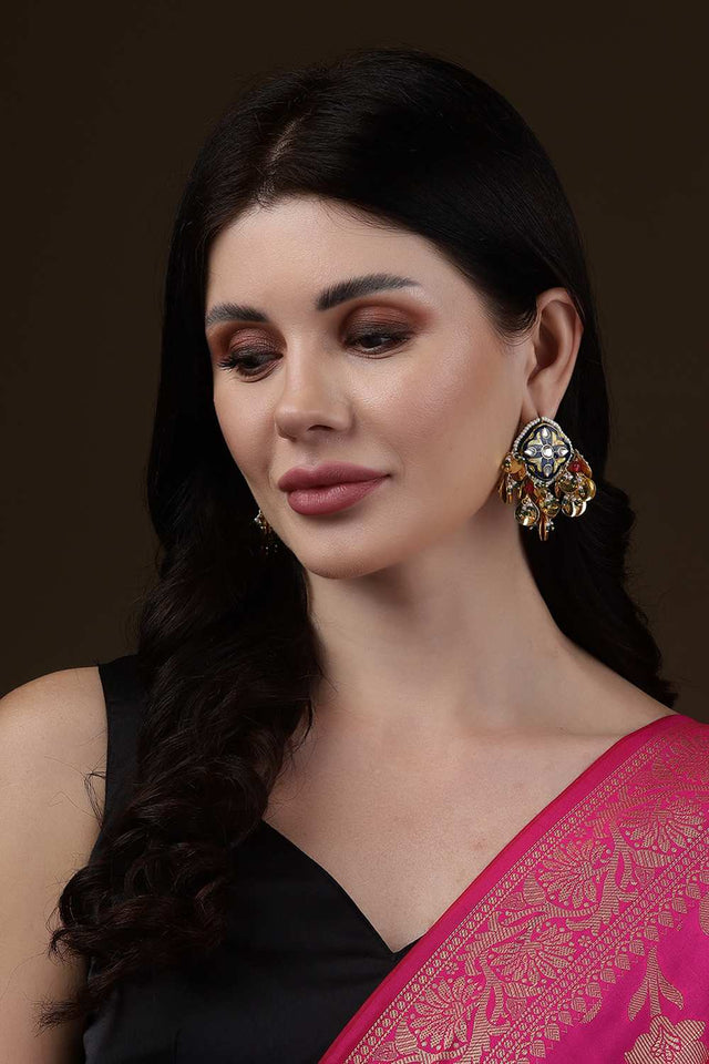 Multi-Color Alloy Earring