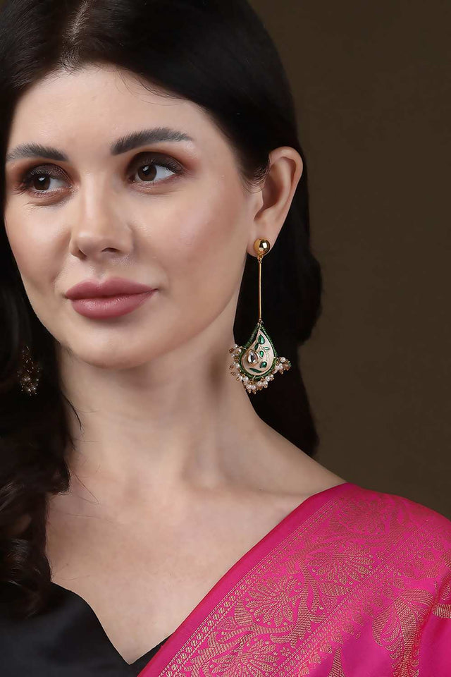 Multi-Color Alloy Earring