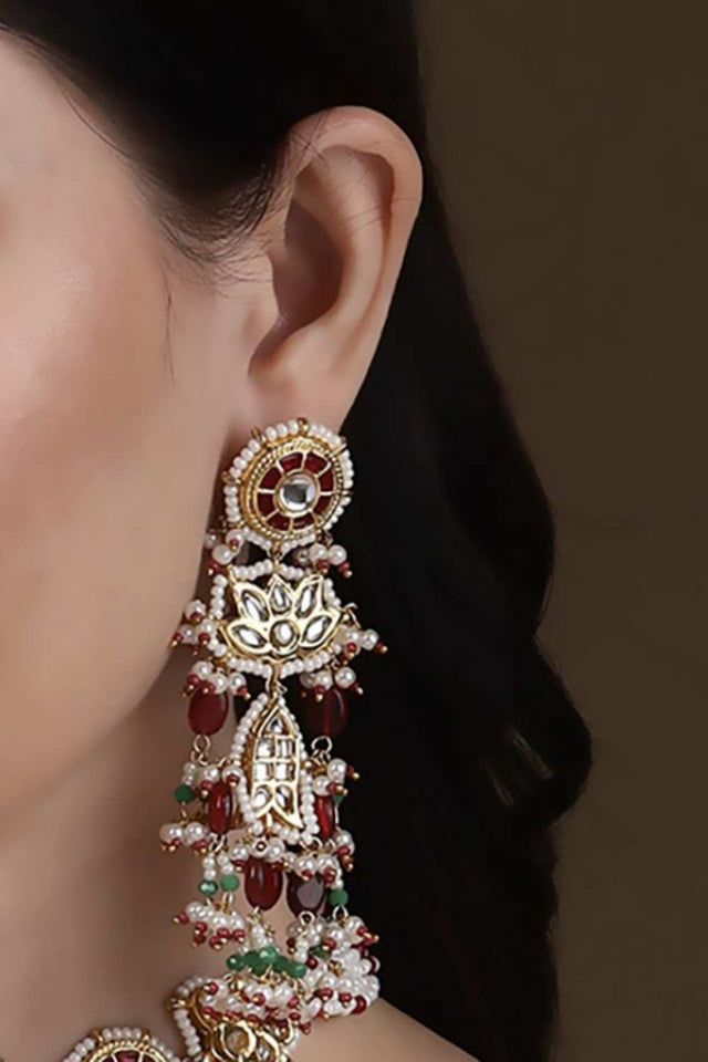 Multi-Color Alloy Earring