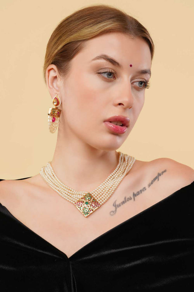 Multi-Color Alloy Drop Earrings