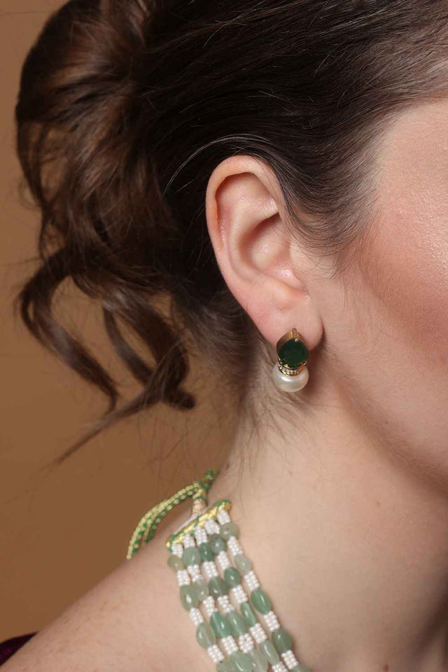 Multi-Color Alloy Drop Earring