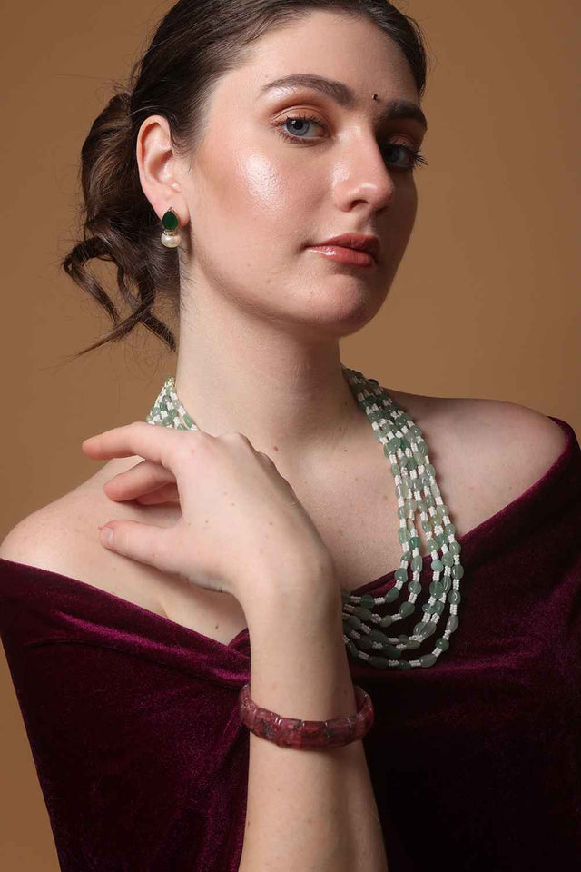 Multi-Color Alloy Drop Earring