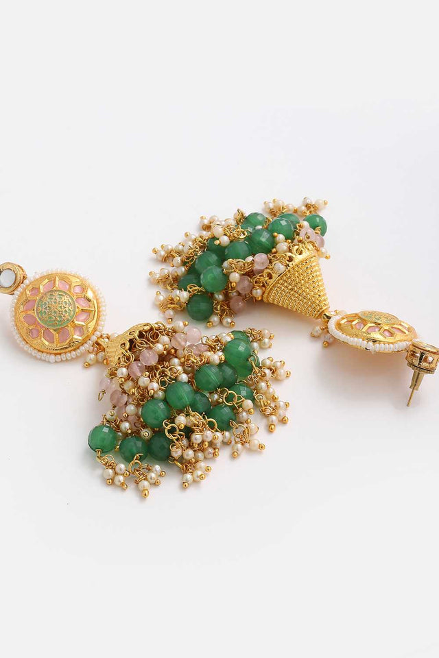 Multi-Color Alloy Earring