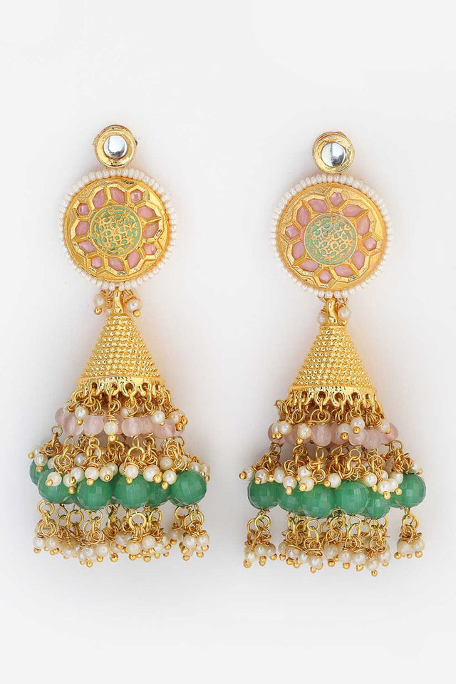 Multi-Color Alloy Earring