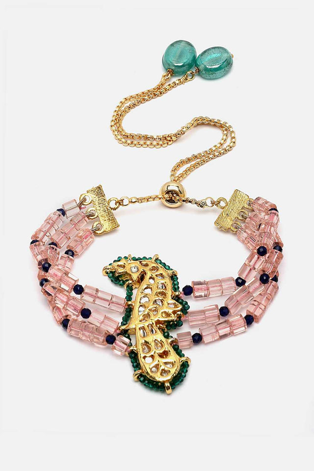 Multi-Color Alloy Bracelet