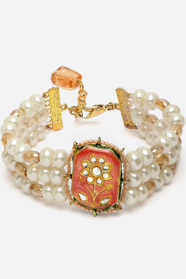 Multi-Color Alloy Bracelet