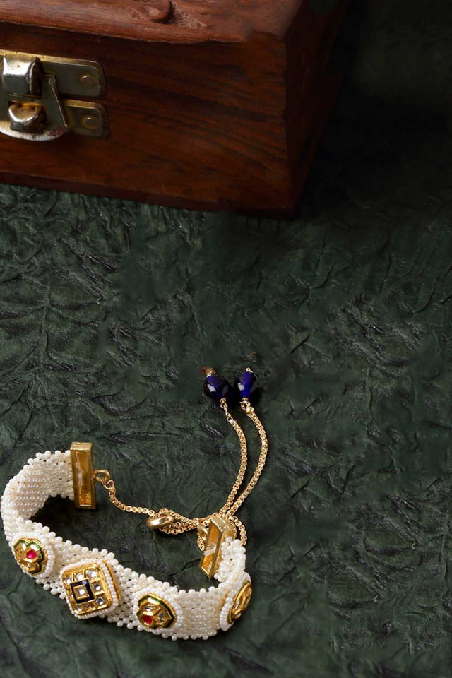 Multi-Color Alloy Bracelet