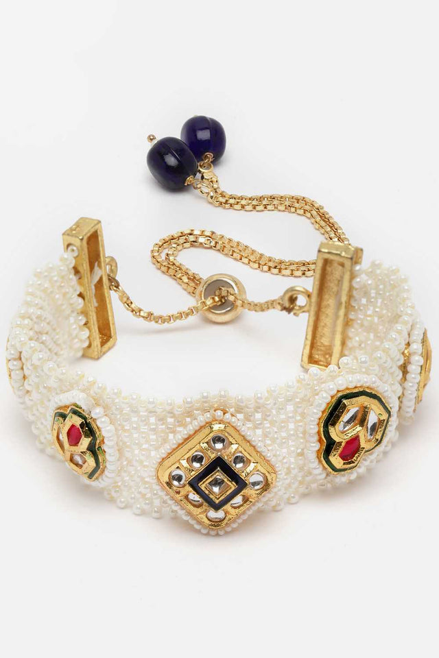 Multi-Color Alloy Bracelet