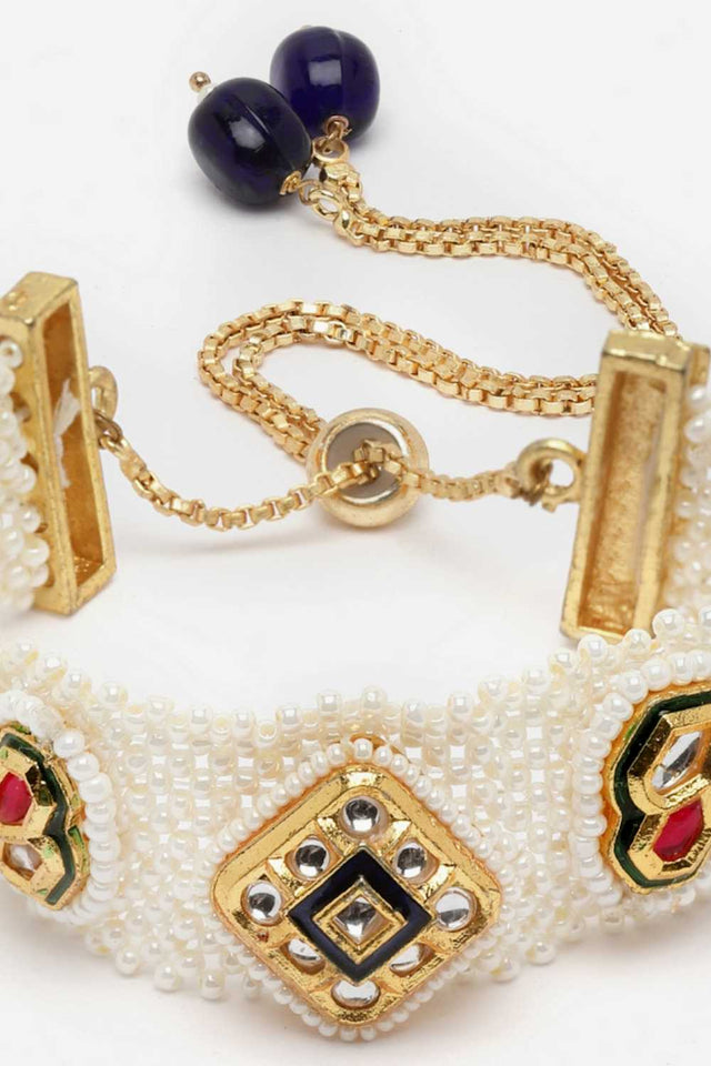 Multi-Color Alloy Bracelet