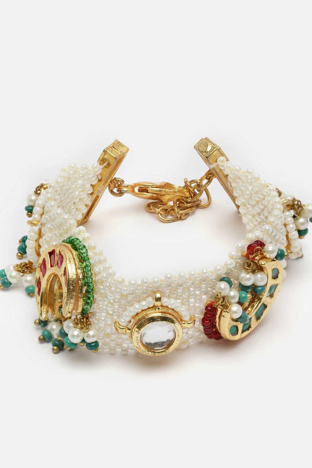 Multi-Color Alloy Bracelet