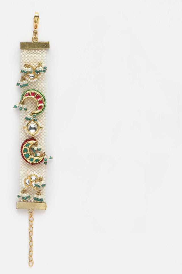 Multi-Color Alloy Bracelet