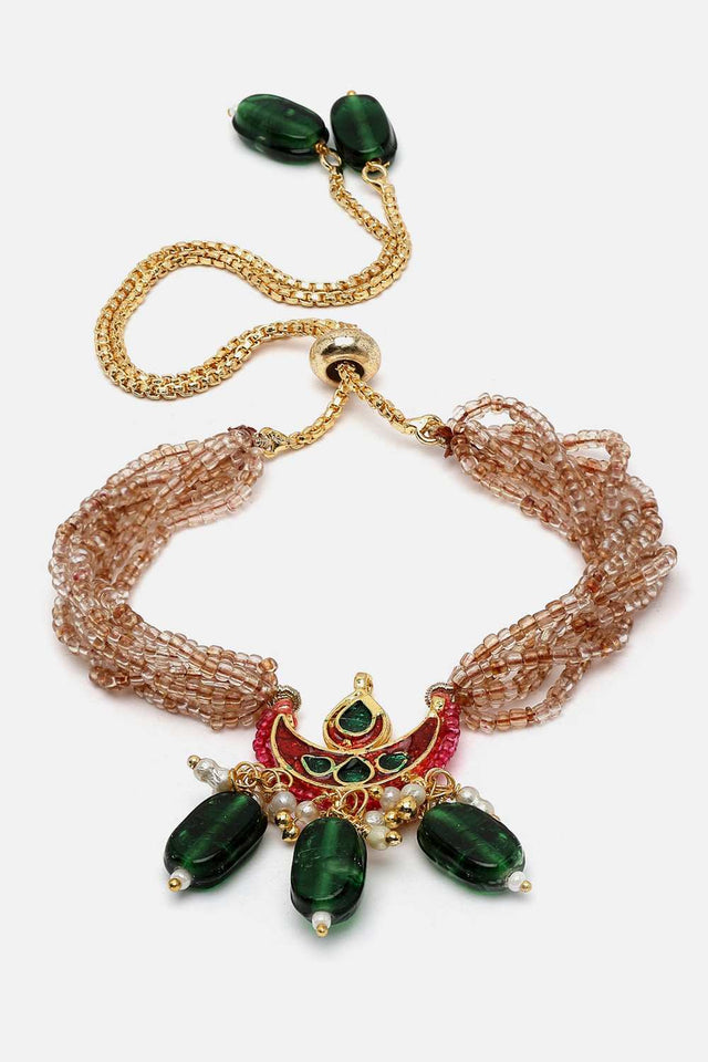 Multi-Color Alloy Bracelet