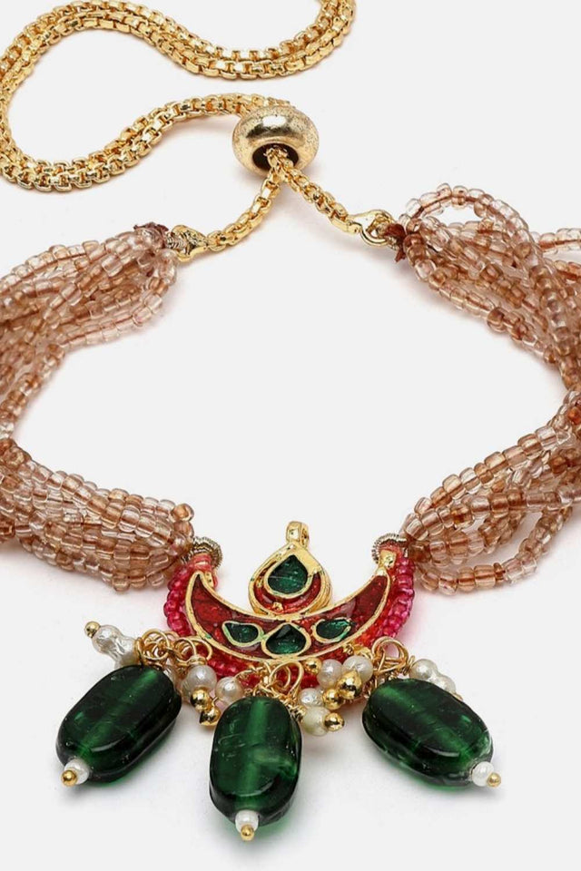 Multi-Color Alloy Bracelet