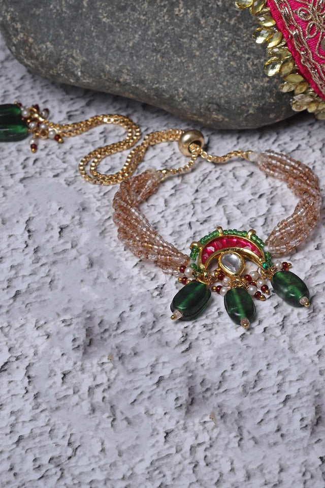 Multi-Color Alloy Bracelet