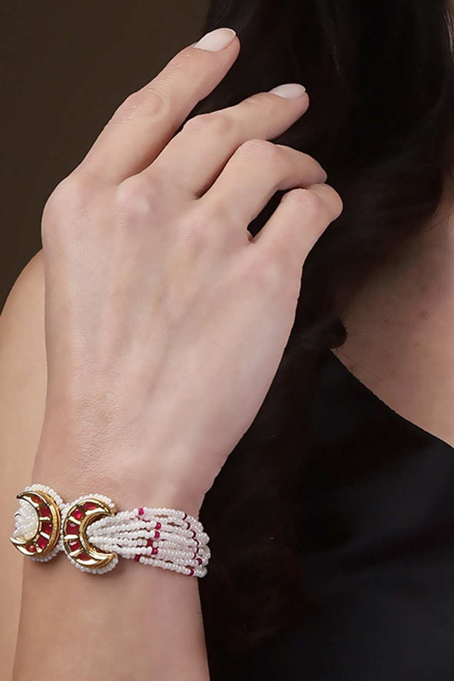 Multi-Color Alloy Bracelet