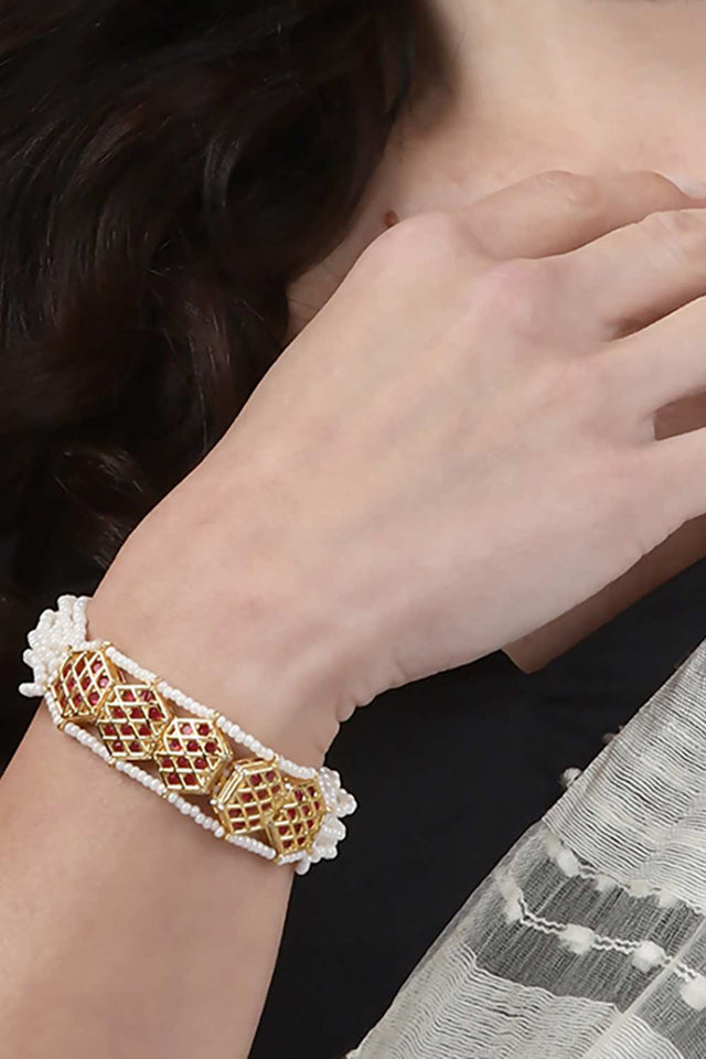 Multi-Color Alloy Bracelet