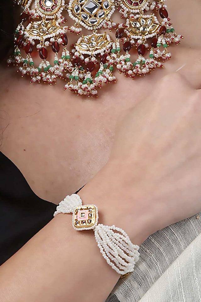 Multi-Color Alloy Bracelet