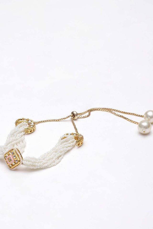Multi-Color Alloy Bracelet