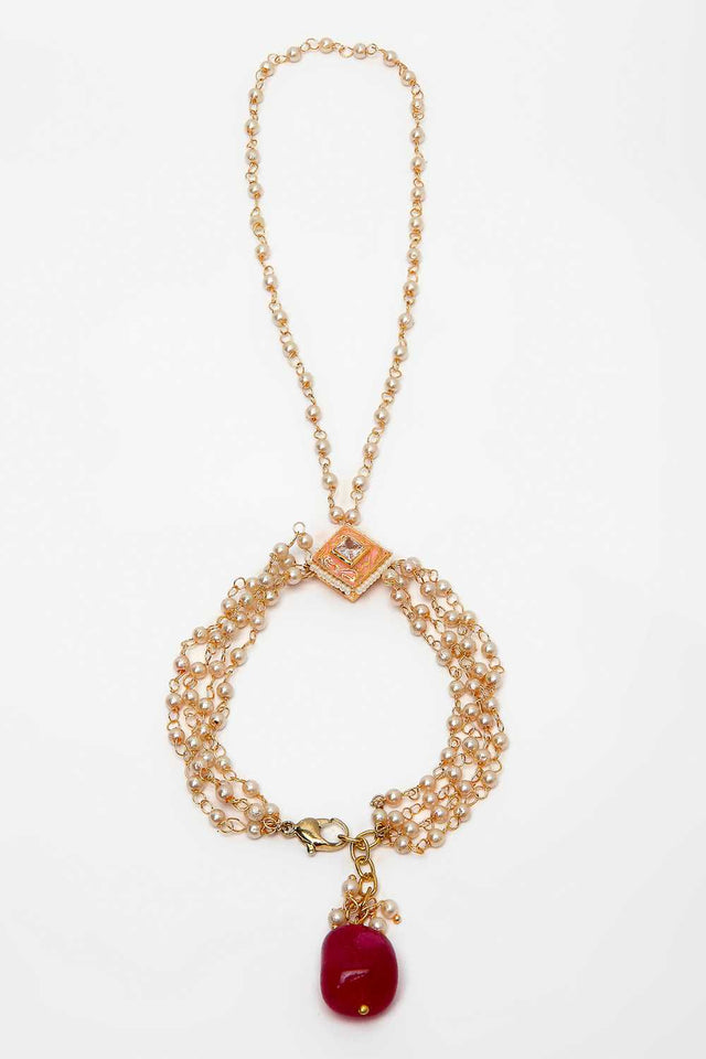 Multi-Color Alloy Bracelet