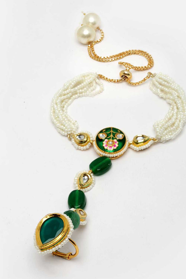 Multi-Color Alloy Bracelet