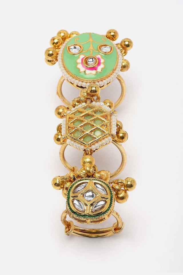 Multi-Color Beaded Alloy Bracelets