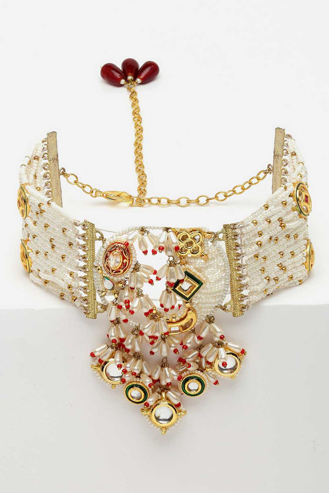 Multi-Color Alloy Necklace