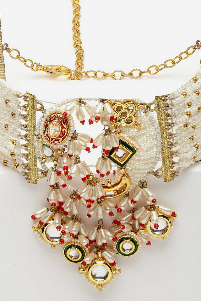 Multi-Color Alloy Necklace