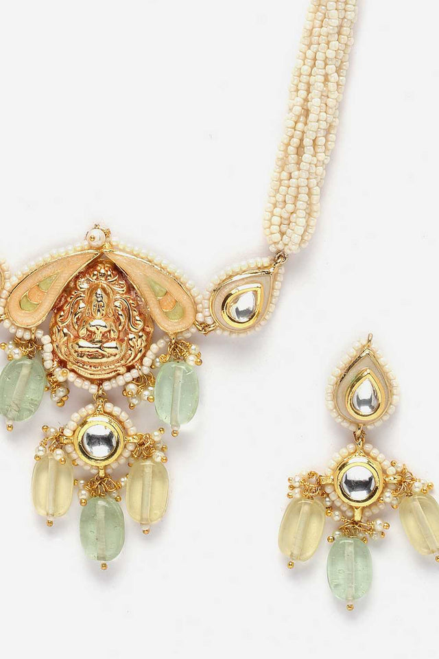 Multi-Color Alloy Jewellery Set