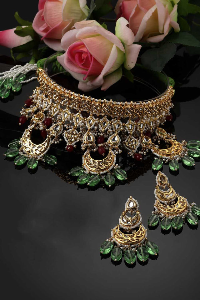 Multi-Color Alloy Jewellery Set