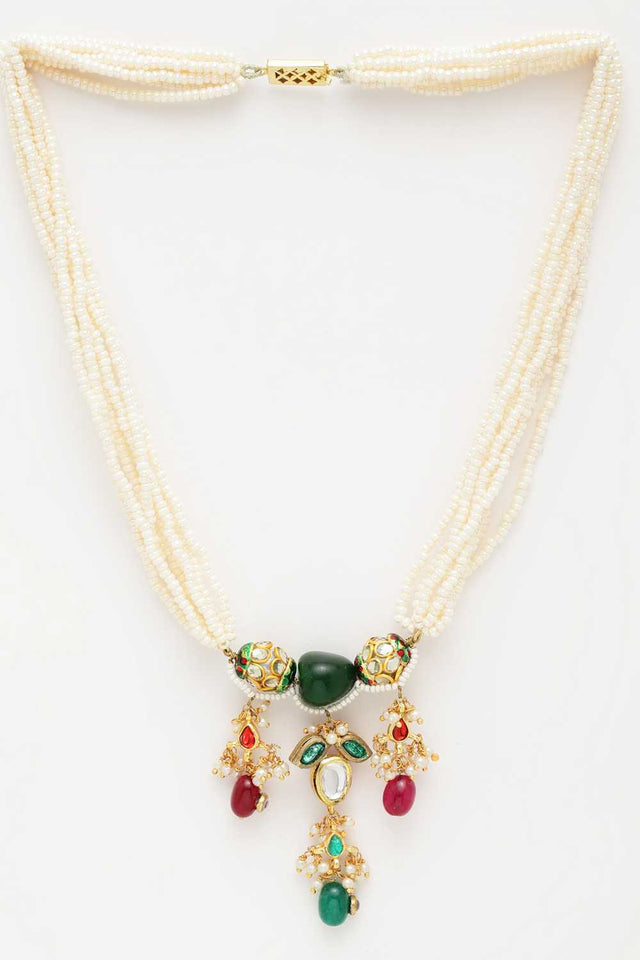 White Alloy Necklace