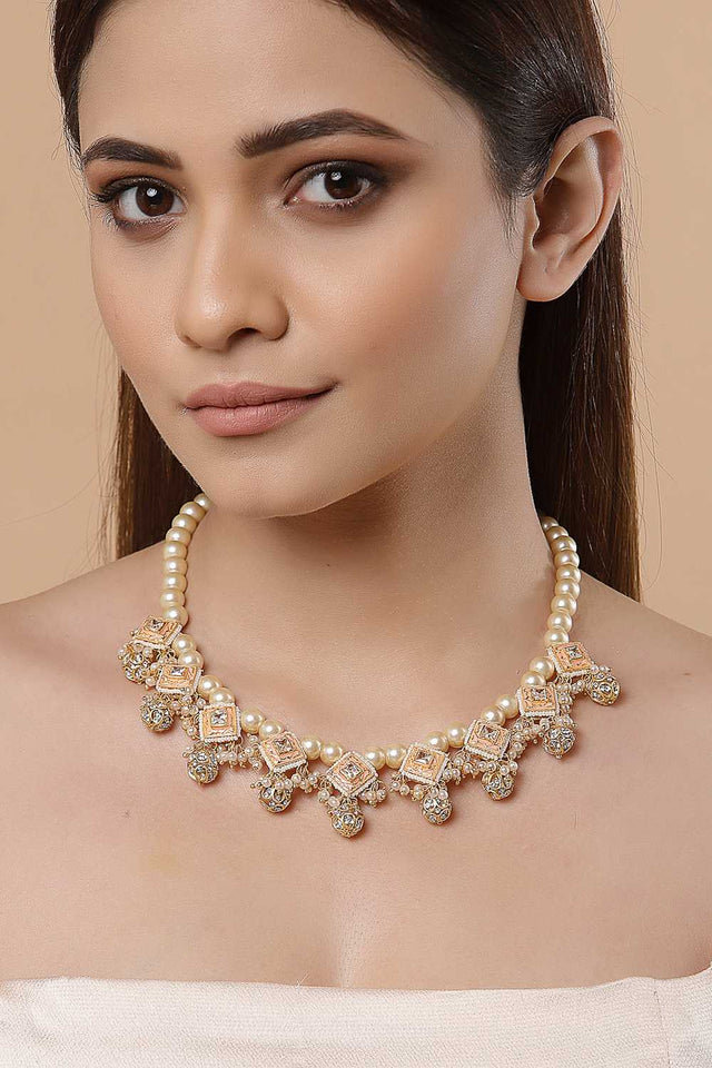 Multi-Color Alloy Necklace