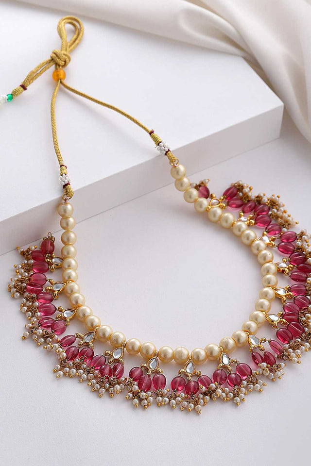 Multi-Color Alloy Necklace