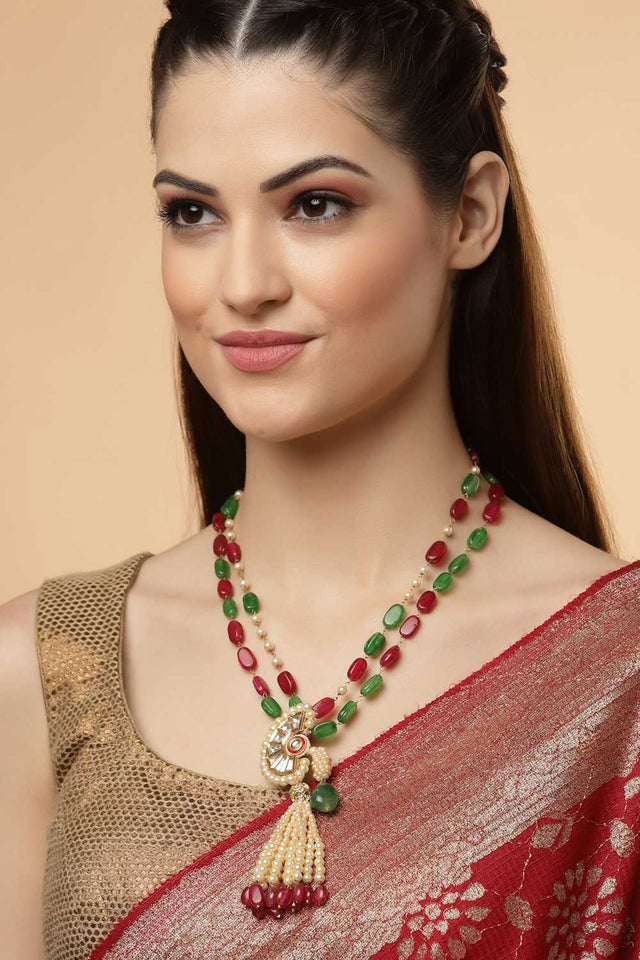 Multi-Color Alloy Necklace