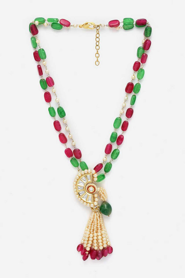 Multi-Color Alloy Necklace