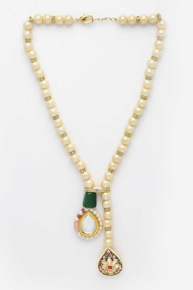 Multi-Color Alloy Necklace