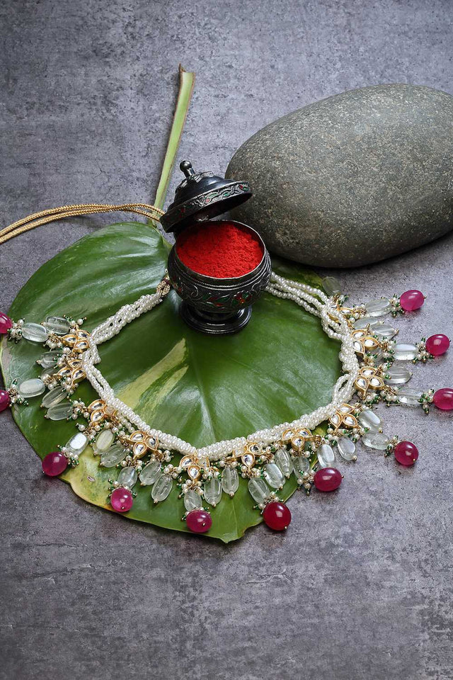 Multi-Color Alloy Necklace