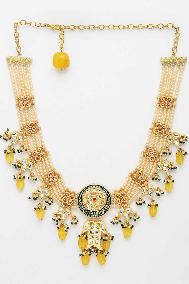 Multi-Color Alloy Necklace
