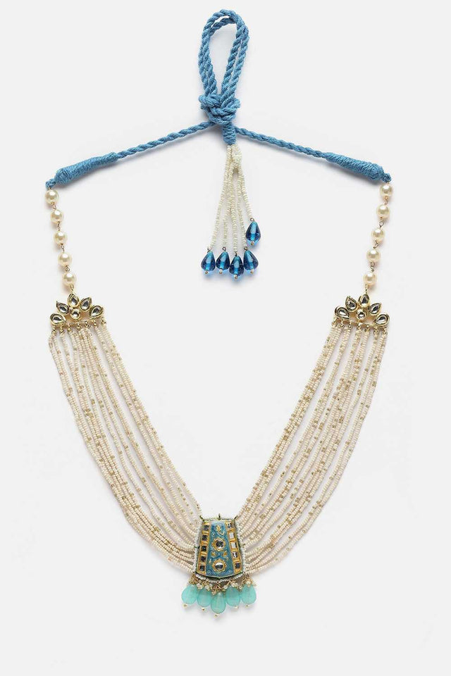 Multi-Color Alloy Necklace