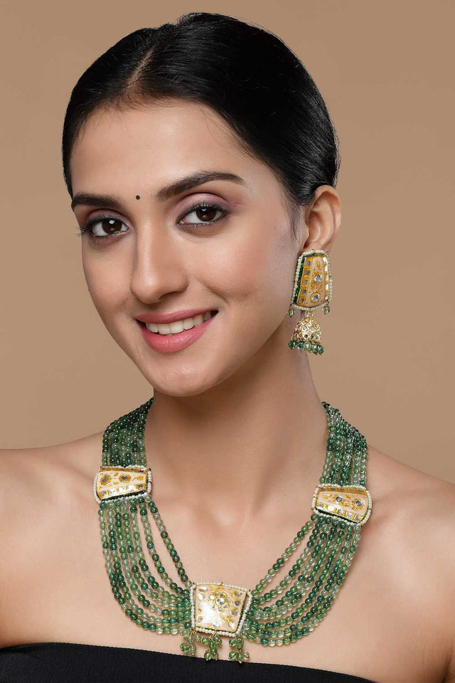 Multi-Color Alloy Necklace