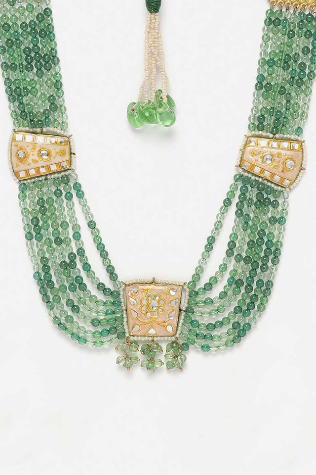 Multi-Color Alloy Necklace