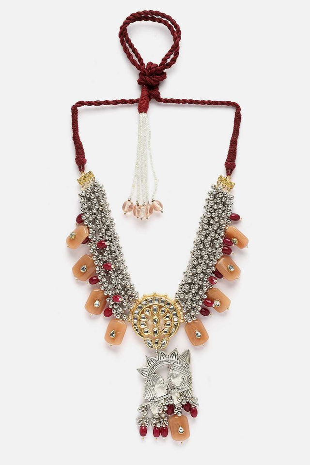 Multi-Color Alloy Necklace