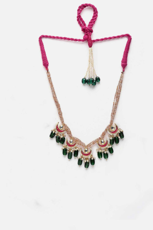 Multi-Color Alloy Necklace