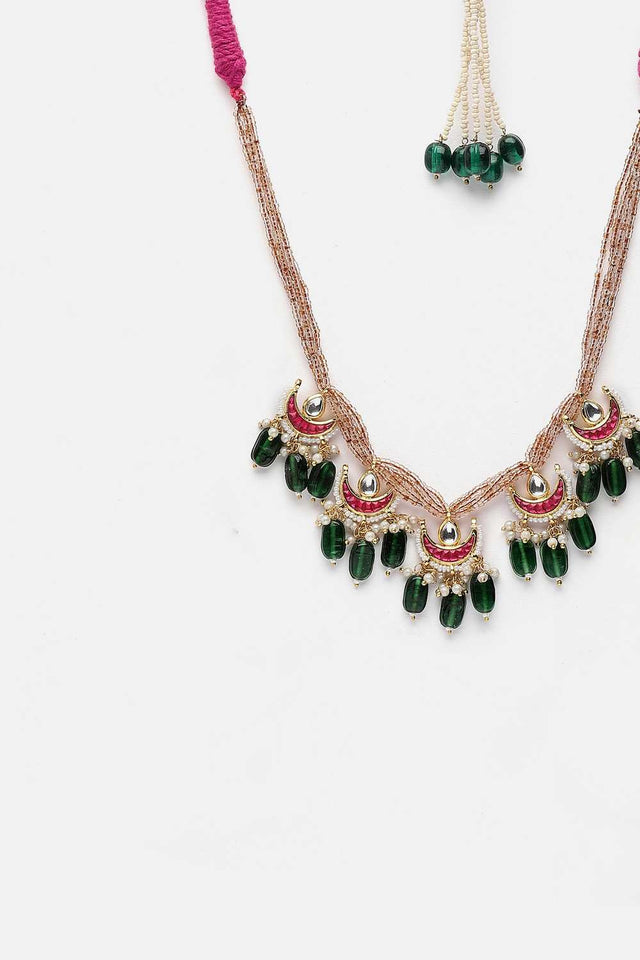 Multi-Color Alloy Necklace