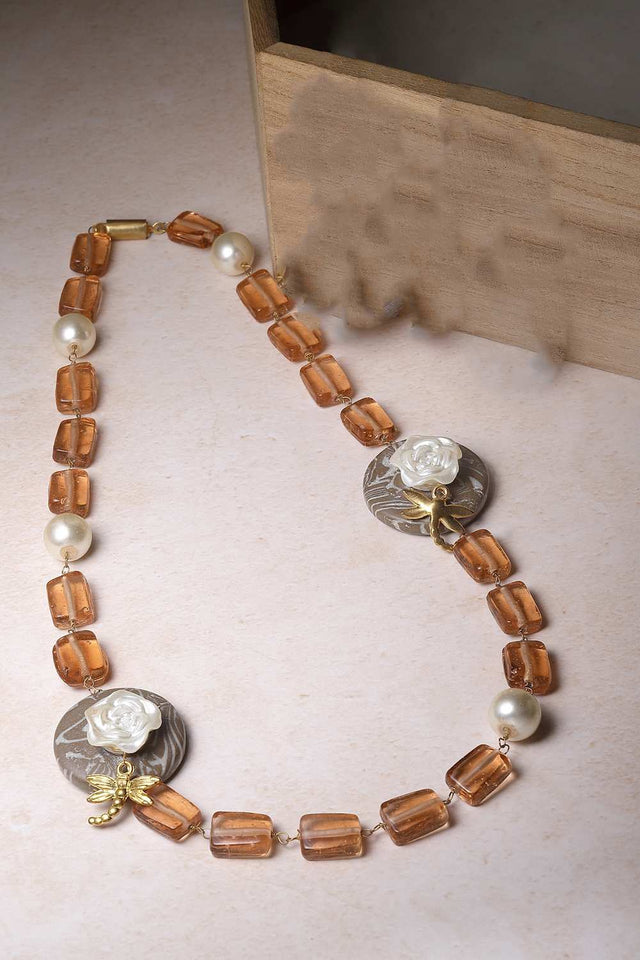 Multi-Color Alloy Necklace