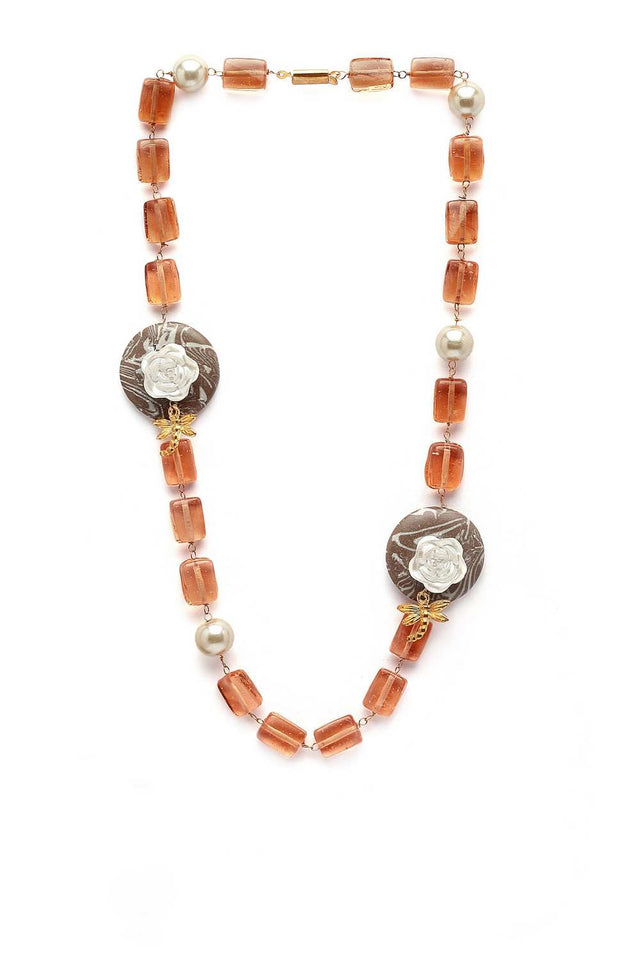 Multi-Color Alloy Necklace