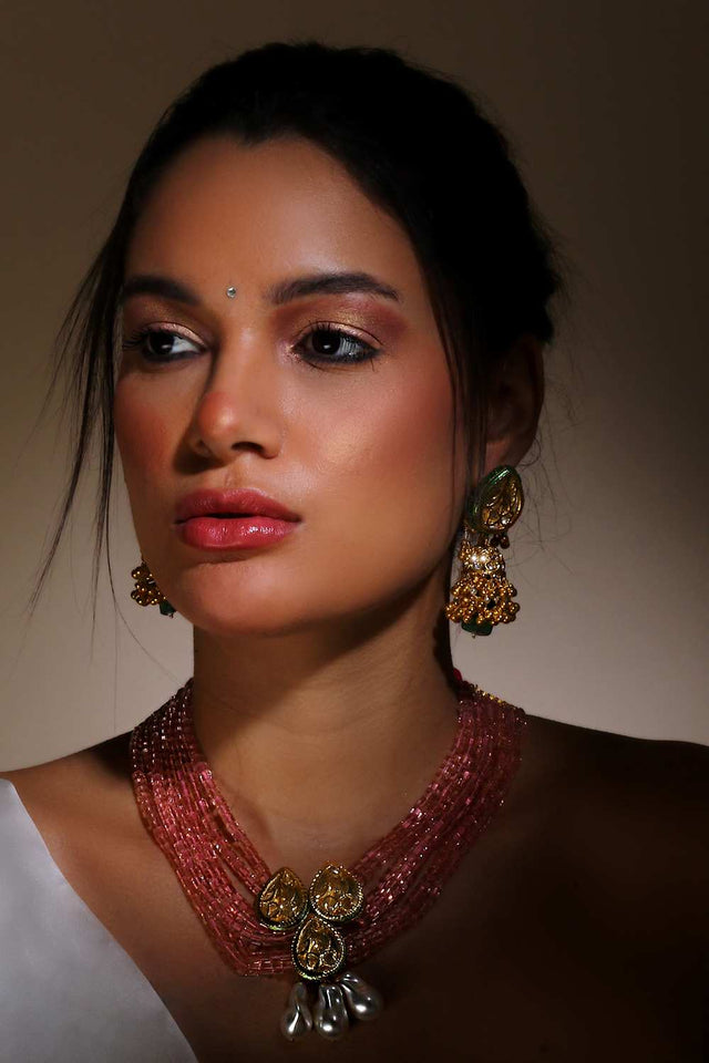 Multi-Color Alloy Necklace