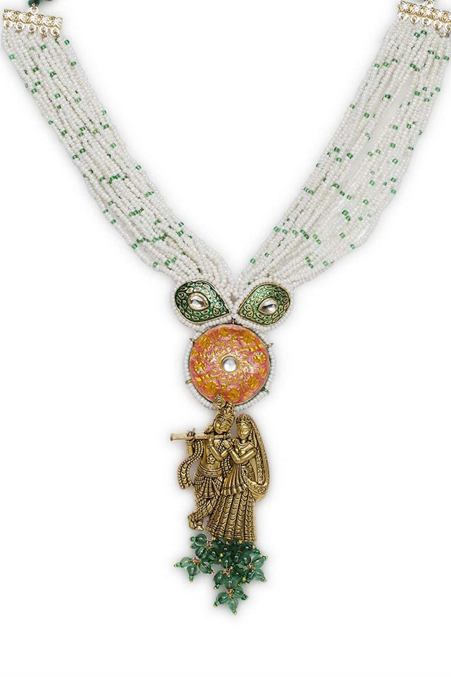 Multi-Color Alloy Necklace