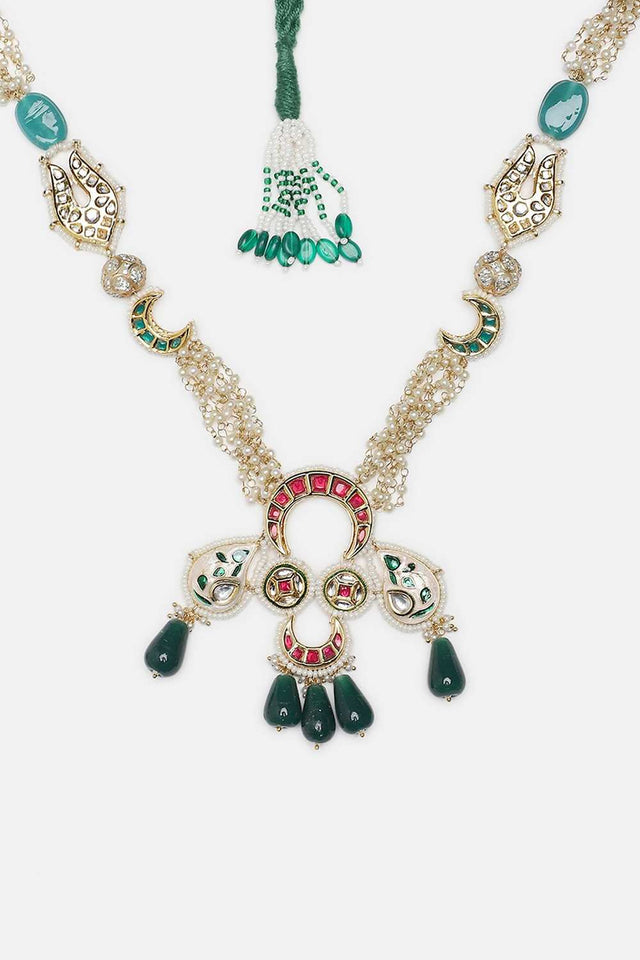 Multi-Color Alloy Necklace