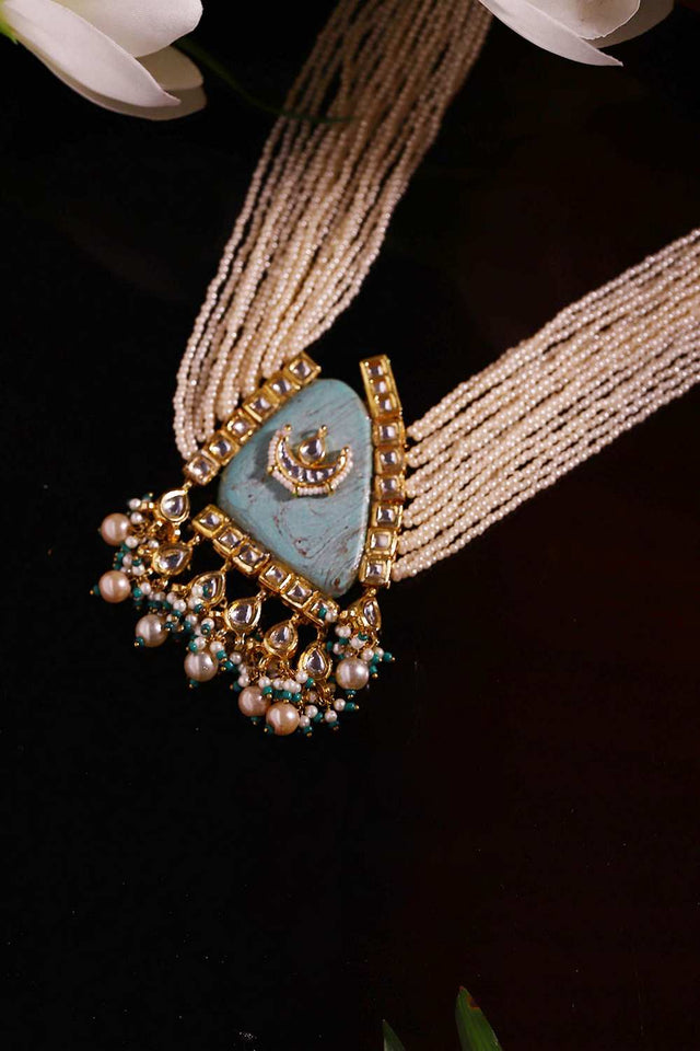 Multi-Color Alloy Necklace